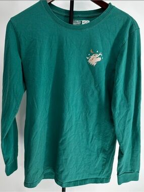 Dutch Bros Teal Long-Sleeve killer coffee shirt